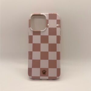 Velvet Caviar MagSafe Checkered iPhone 16 Pro Max Case